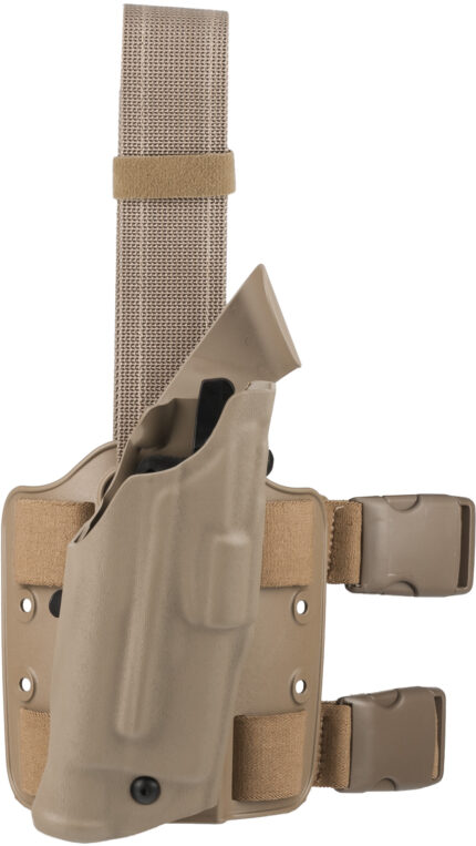 Safariland 6354 ALS Tactical Thigh Holster - STX FDE Brown, Right Hand 6354-73-551