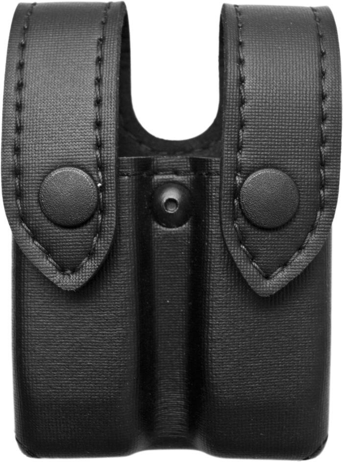 Safariland 72 Mag/Cuff Pouch, Top Flap - Black, Nylon-Look, Ambidextrous 72-76-22PBL
