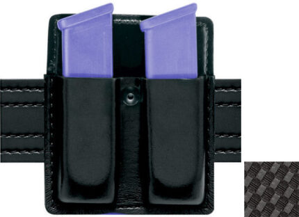 Safariland 75 Double Mag Pouch Without Flaps - STX Basket Weave, Ambidextrous 75-53-48