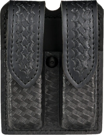 Safariland 77 Double Handgun Magazine Pouch - STX Basket Weave, Ambidextrous 77-83-48HS