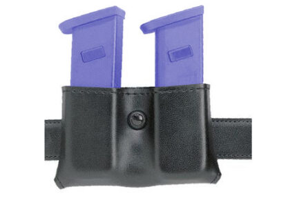 Safariland Concealment Magazine Holder, Snap-On, Double - STX Plain Black 079-18-41