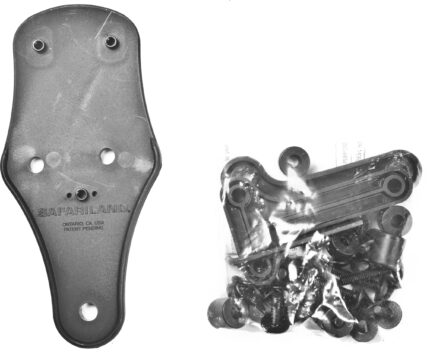 Safariland HDA-KIT Spacer Kit with 6281HDA 2" Drop Adapter HDA-KIT-RH