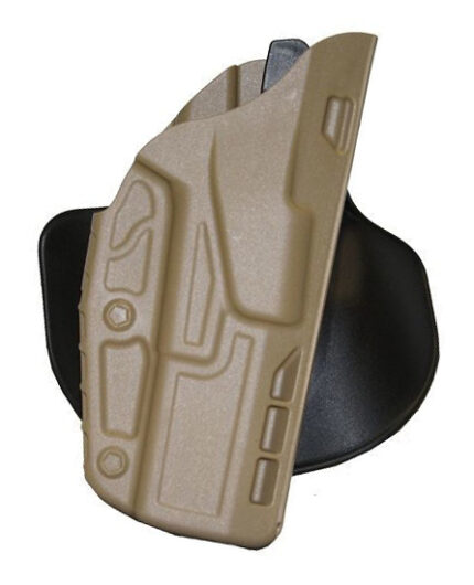 Safariland Model 7378rds 7ts Als Concealment Paddle & Belt Loop Combo Holster For Cz P10c W/ Light 7378RDS-39219-551