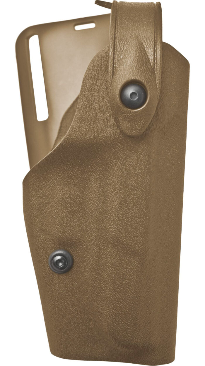 Safariland SLS Low-Ride 1.5ft Drop, Level-II Retention, S&W 5906TSW/5946TSW/4006TSW/4046TSW w/Rails&ITI M5 All w/Full Size Serrated Hammer, Plain Black