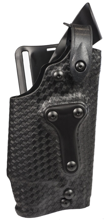 Safariland SLS Mid Ride Military Holster - STX Basket Weave, Right 6230-7312-481