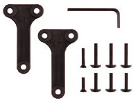 Safariland T-SPACER PACK Two T-Spacers, Six Screws, Three Washers T-SPACER-PACK-55 FDE Brown