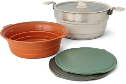 Sea to Summit Detour Essentials Camp Kitchen Kit Multi, 4 Piece