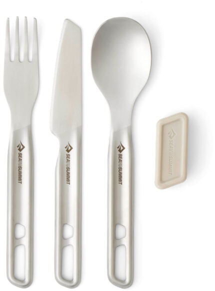 Sea to Summit Detour Stainless Steel Cutlery Set, 1P, 3 Piece