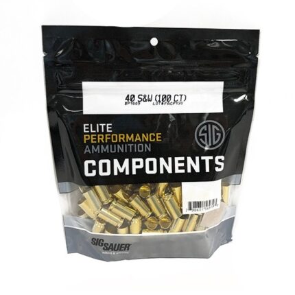 SIG SAUER .40 S&W Non-Primed Pistol Brass