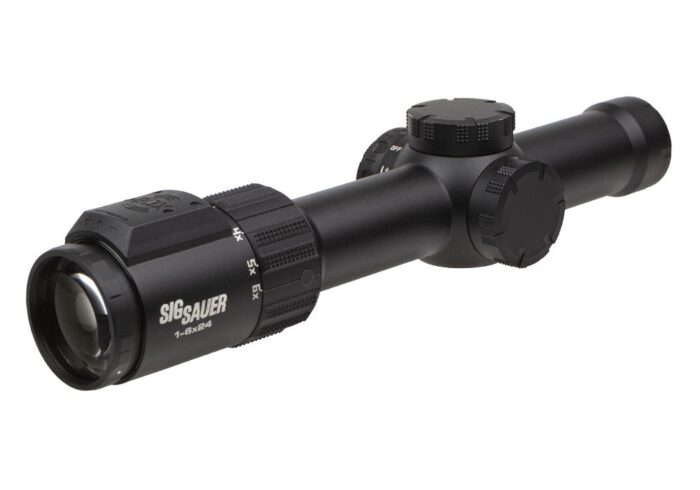 SIG SAUER Easy 6TBDX 1-6x24mm 30mm Tube Second Focal Plane Rifle Scope