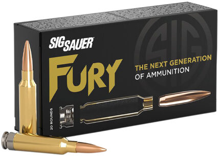 SIG SAUER Hybrid Match .277 Sig Fury 155 Grain OTM Match Brass Cased Centerfire Rifle Ammunition