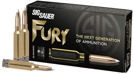 SIG SAUER Hybryd Accubond .277 Fury 150 Grain Bonded Tipped Brass Cased Rifle Ammunition