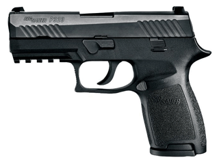 SIG SAUER P320 Carry Nitron Pistol, 9mm Luger, 3.9 in barrel