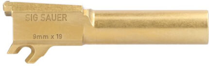 SIG SAUER P365/P365X Gold Pistol Barrel, 9mm Luger