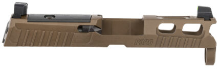SIG SAUER Pro-Cut Slide Assembly P320 Sub-Compact/XCompact/X-Full Size 9mm Luger w/X-Ray3 Day/Night Suppressor Sights