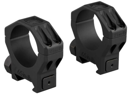SIG SAUER SOA63002 Alpha 6 Scope Ring Set Black Stainless Steel 3