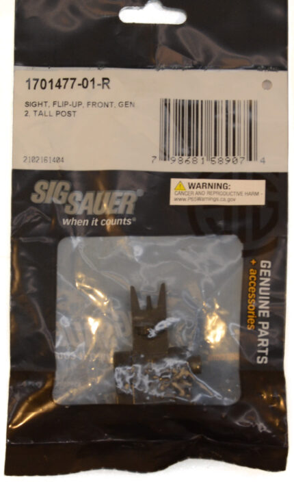 SIG SAUER Tall Post Top Mounted Deployable Iron Sight