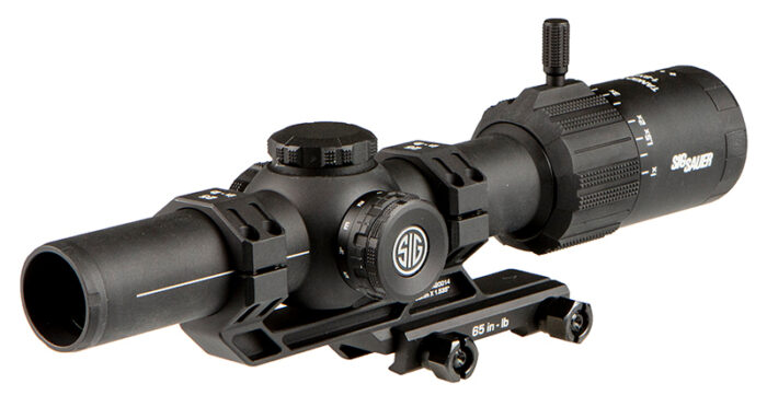 SIG SAUER TANGO-MSR LPVO 1-8x24mm Rifle Scope, 30mm Tube, Second Focal Plane (SFP)