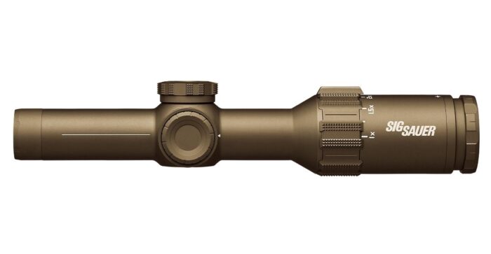 SIG SAUER TANGO6T 1-6x24mm Rifle Scope 30mm Tube, Second Focal Plane
