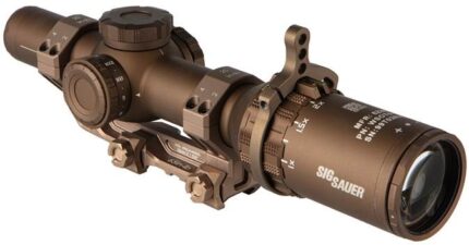 SIG SAUER Tango6T DVO 1-6x24mm Rifle Scope, 30mm Tube, First Focal Plane (FFP)