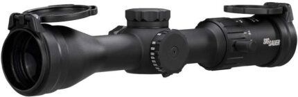 SIG SAUER Whiskey4 2.5-10x42mm Rifle Scope, 30mm Tube, Second Focal Plane (SFP)