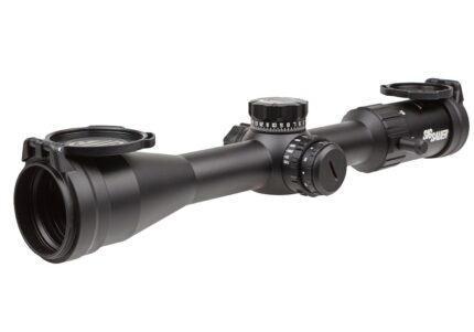 SIG SAUER Whiskey4 4-16x44mm Rifle Scope, 30mm Tube, First Focal Plane (FFP)