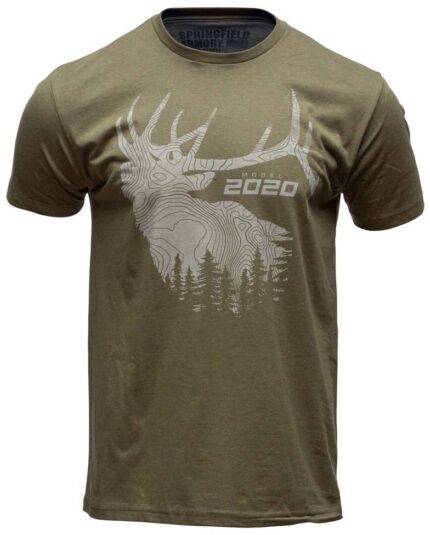 Springfield Armory Model 2020 Elk Short Sleeve T-Shirt - Mens
