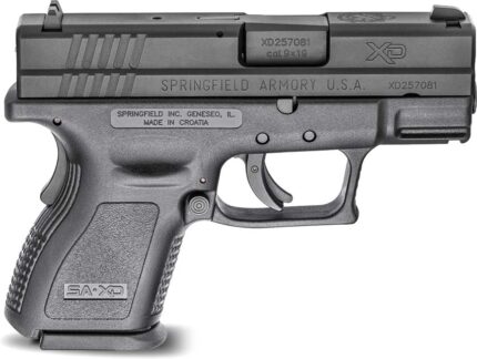 Springfield Armory XD Sub Compact Pistol, 9mm Luger, 3 in barrel