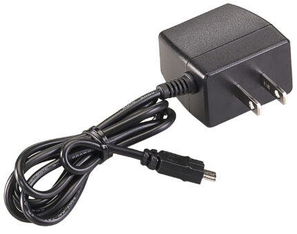 Streamlight 120V AC USB Dedicated Wall Adapter Charging Cord