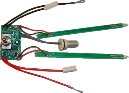 Streamlight Switch PCB Assembly for Fire-Vulcan Flashlights - Old Style