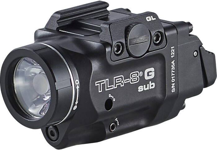 Streamlight TLR-8 G Sub For Glock 43X/48 MOS LED Weapon Light w/ Green Laser