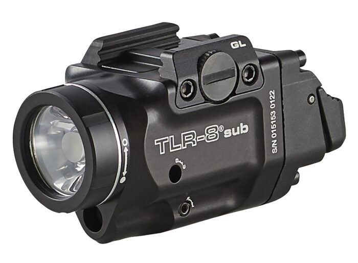 Streamlight TLR-8 Sub For Glock 43X/48 MOS LED Weapon Light w/ Red Laser