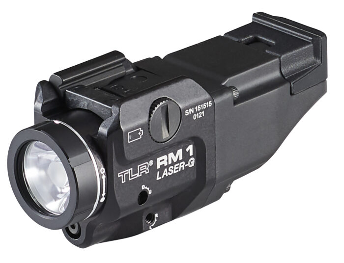 Streamlight TLR RM 1 Compact Rail Mounted LED Tactical Weapon Light w/Green Laser