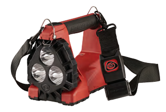 Streamlight Vulcan 180 Haz-lo - Vehickle Mount System With Quick Release Shoulder Strap - 12v Dc - Orange - Atex