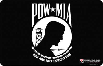 Tekmat Armorers 11inx17in POW-MIA Flag Pistol Bench Mats