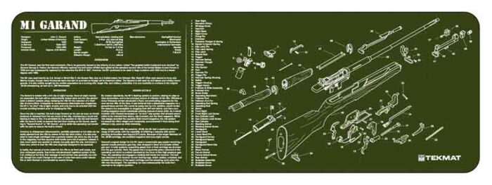 Tekmat Armorers 12inx36in M1 Garand Bench Mats