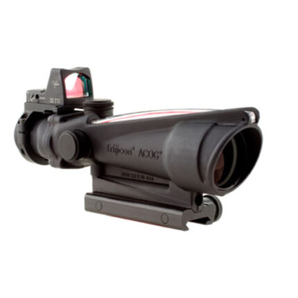 Trijicon 3.5x35 ACOG Rifle Scope w/ Colt Knob Thumbscrew Mount and Red Dot RMR
