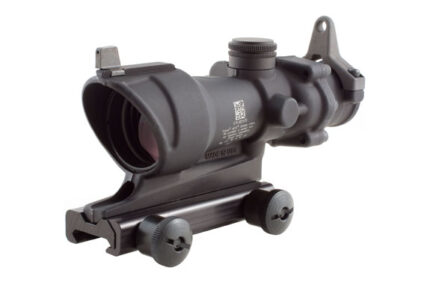 Trijicon ACOG 4x32 Red Dot Scope w/ Center Amber Crosshair, .308 Ballistic Reticle, TA51 Mount
