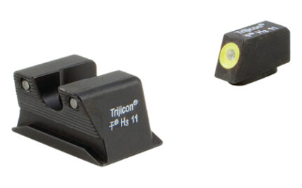 Trijicon HD Walther PPX/PPS/PPS M2 Heavy Duty Night Sight Set w/Yellow Front Outline