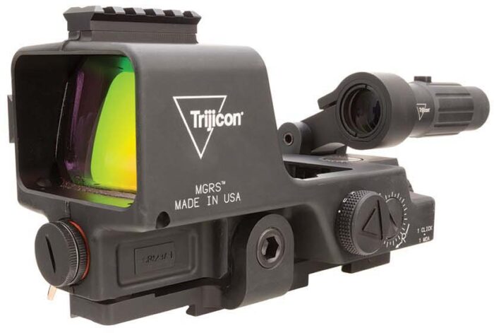 Trijicon MGRS Machine Gun Red Dot Sight w/3x Magnifier