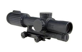 Trijicon VCOG 1-6x24mm Red Segmented Rifle Scope, Integrated Mount, First Focal Plane (FFP)