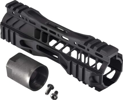 TRYBE Defense AR-15 M-LOK Extra Lightweight Quad Handguard w/ Cut Rail