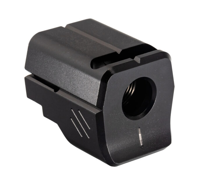 TRYBE Defense Universal Single Port 9mm Compensator