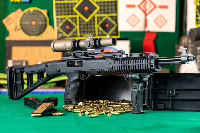 TRYBE Optics 1-8x24mm Rifle Scope w/Primary Arms GLx 30mm 0 MOA Cant Cantilever Scope Mount
