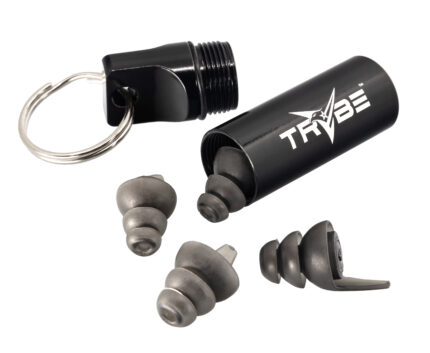 TRYBE Tactical 33dB Reusable Multi-Purpose Universal Fit Ear Plugs
