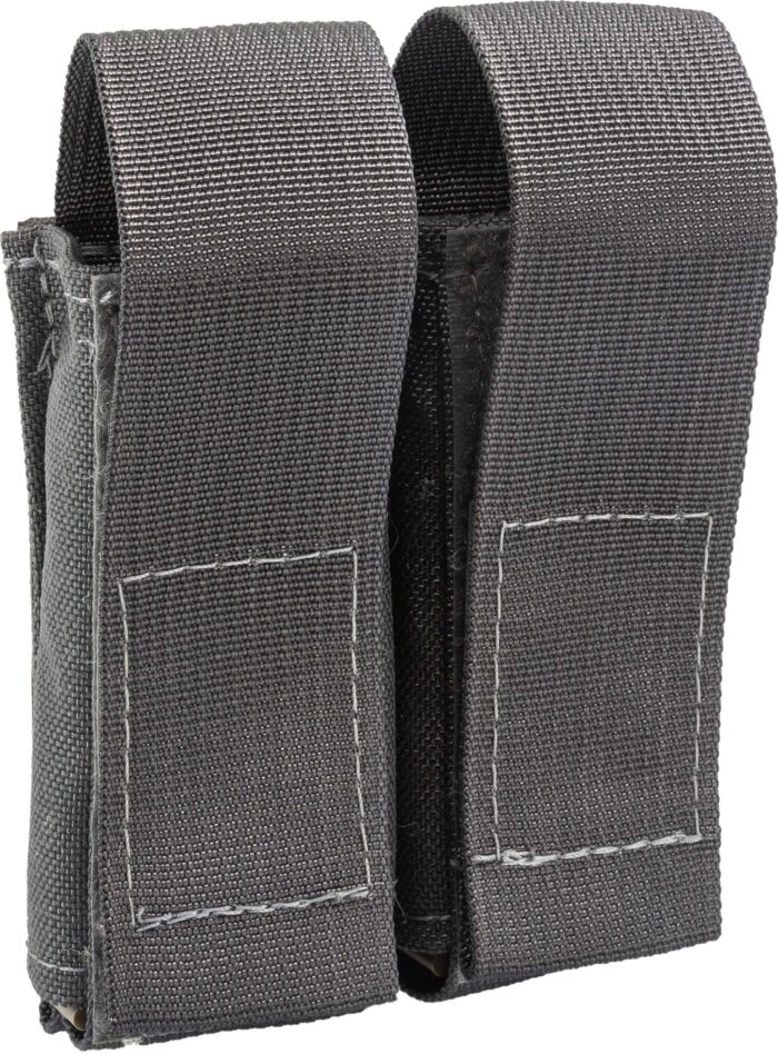 TRYBE Tactical Covered Double Pistol Magazine Pouch