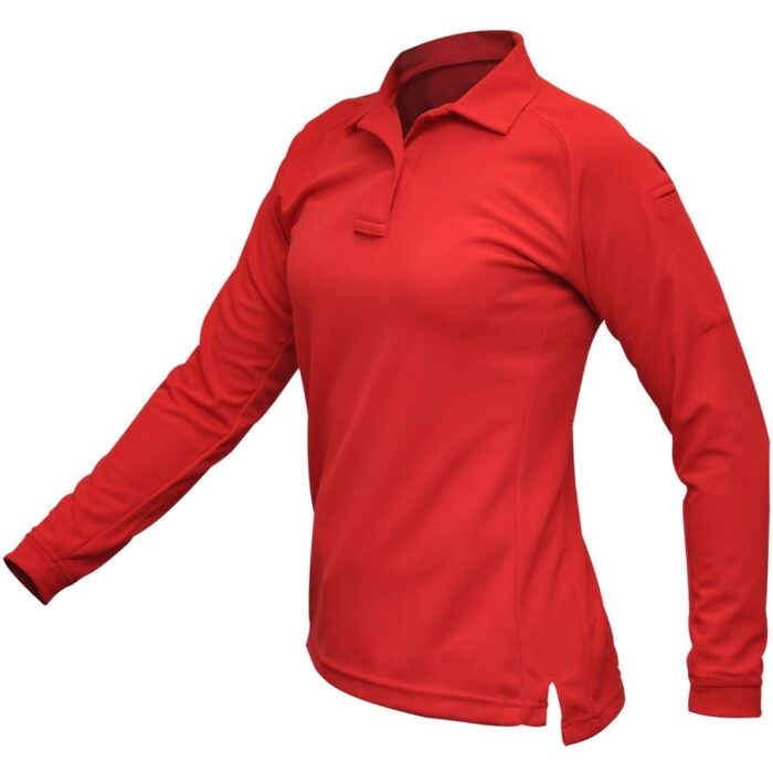 Vertx Women's Coldblack Long Sleeve Polo Shirt