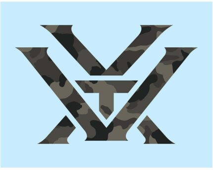 Vortex Camo Logo Decal