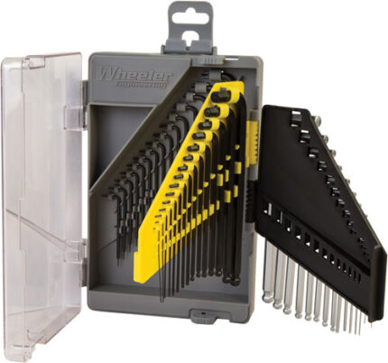 Wheeler Fine Gunsmith Equipment SAE/Metric/Hex/Torx Key Set - 45 pc