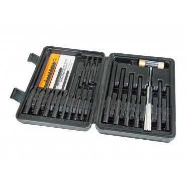 Wheeler Master Roll Pin Punch Set